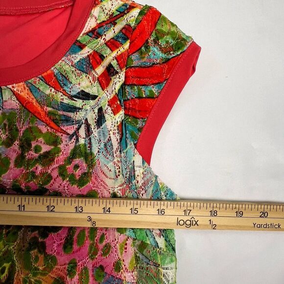 Rabbit Rabbit Rabbit Designs Bright Jungle Printed Dress Size 6 - Picture 8 of 9